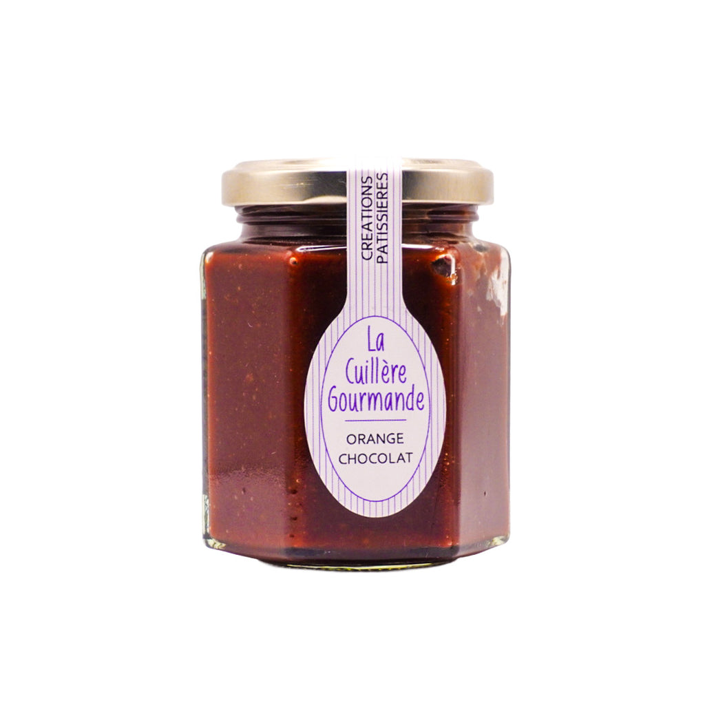 La cuillière gourmande – Confiture Orange chocolat