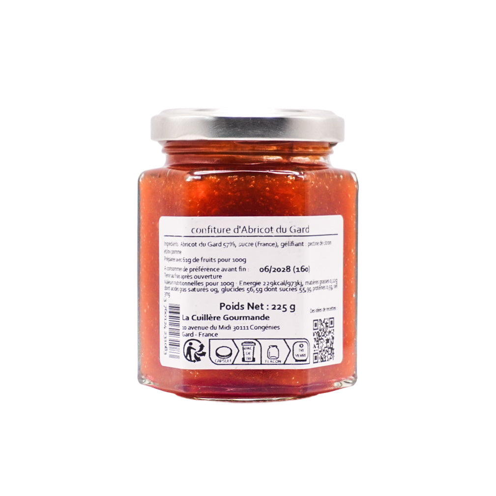 La cuillière gourmande – Confiture Abricot du gard
