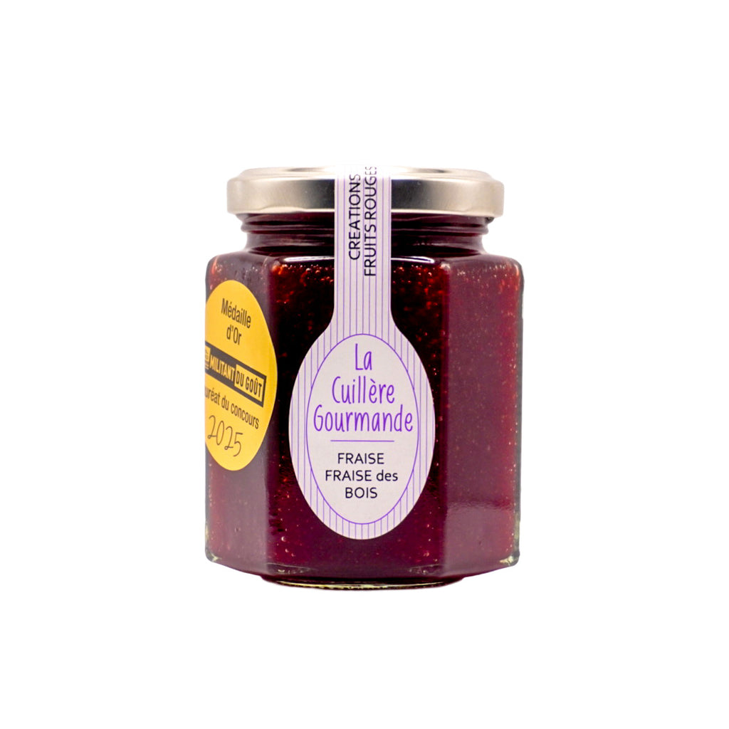 La cuillière gourmande – Confiture Fraise des bois