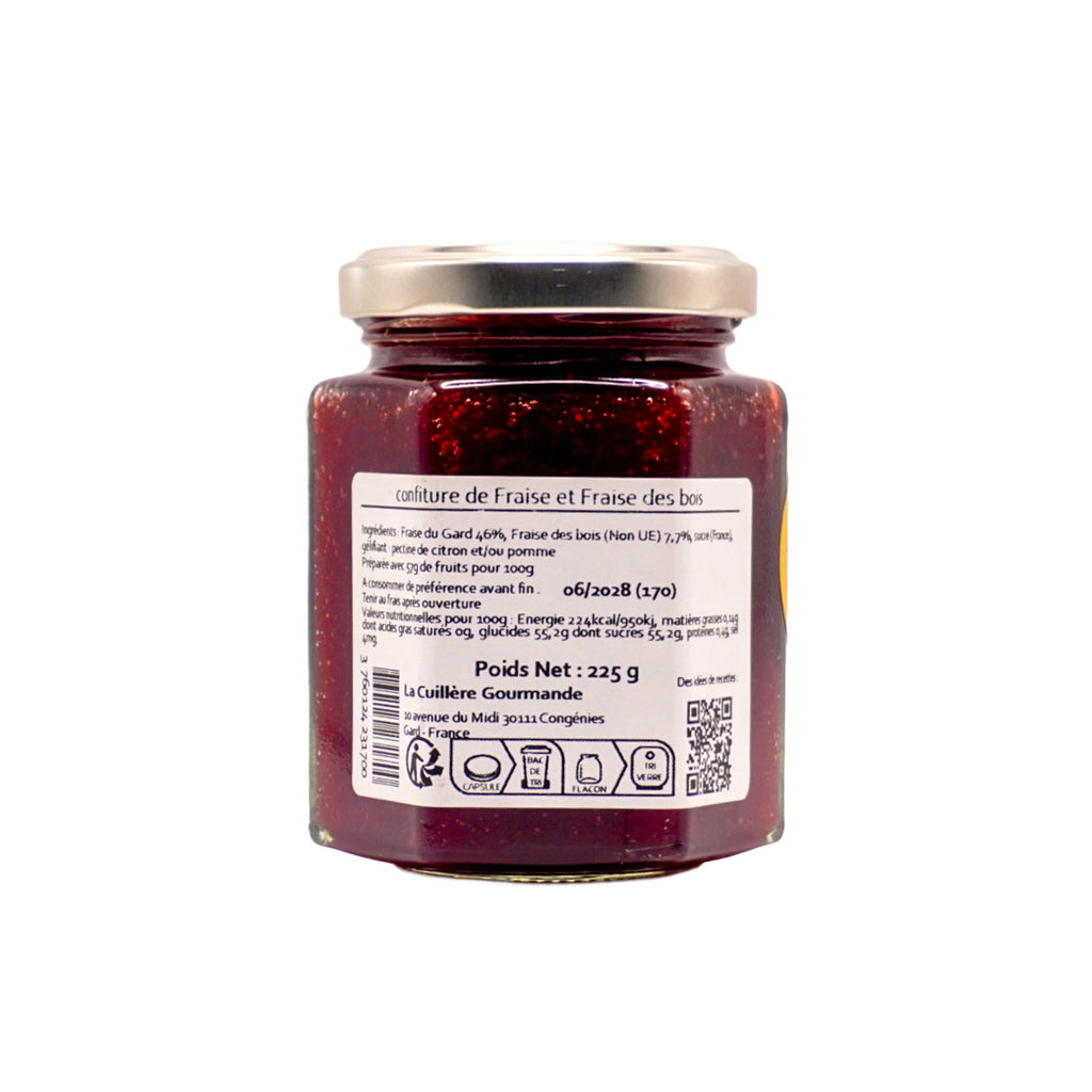 La cuillière gourmande – Confiture Fraise des bois