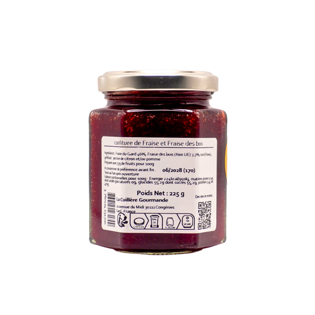 La cuillière gourmande – Confiture Fraise des bois