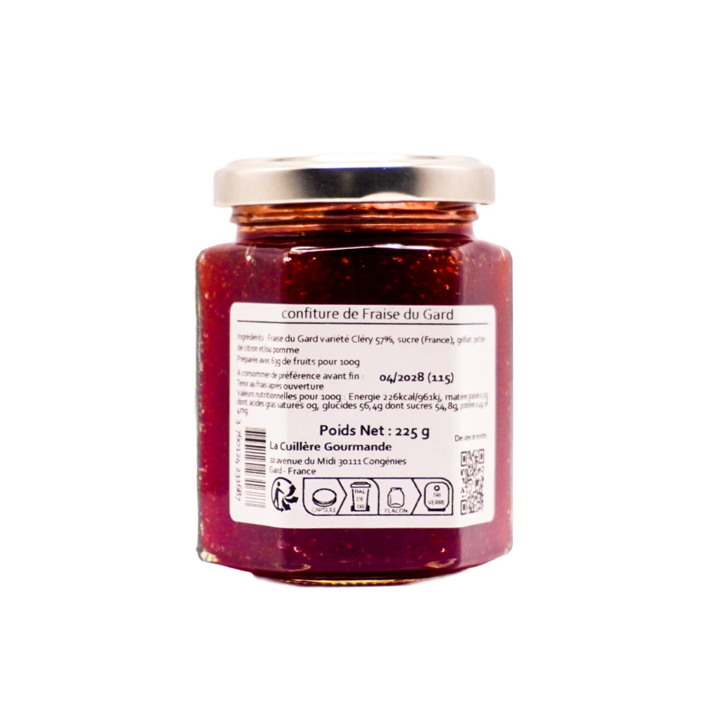La cuillière gourmande – Confiture Fraise du gard