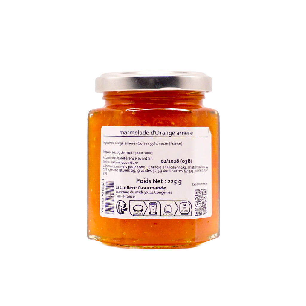 La cuillière gourmande – Confiture Orange Amère