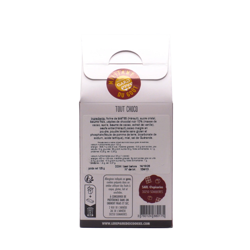 Le repaire des cookies – Cookies tout choco