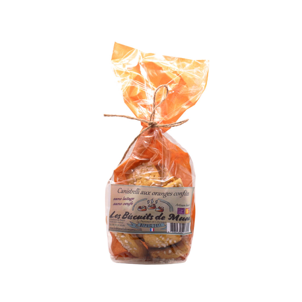 Les biscuits de MUMU – Canistrelli aux oranges confites