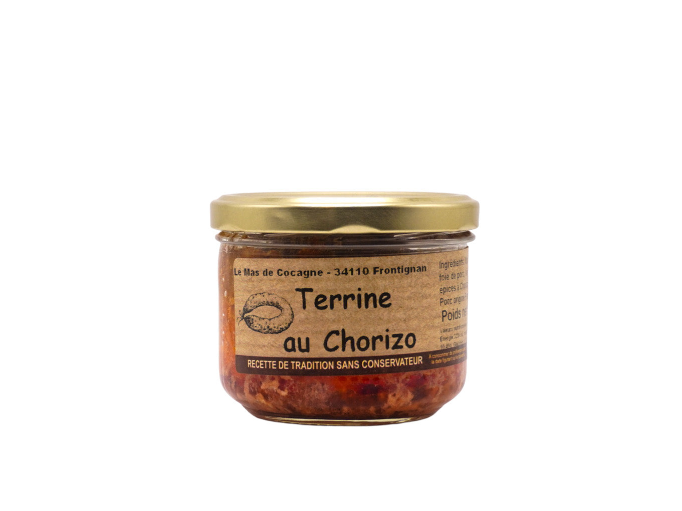 Saveurs de Cocagne – Terrine au chorizo