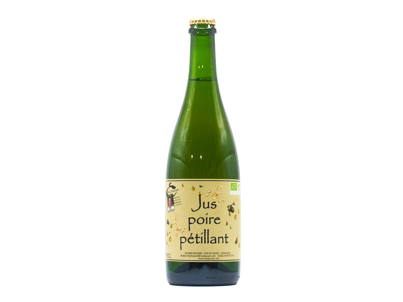Mas Daussan – Jus de Poire pétillant BIO