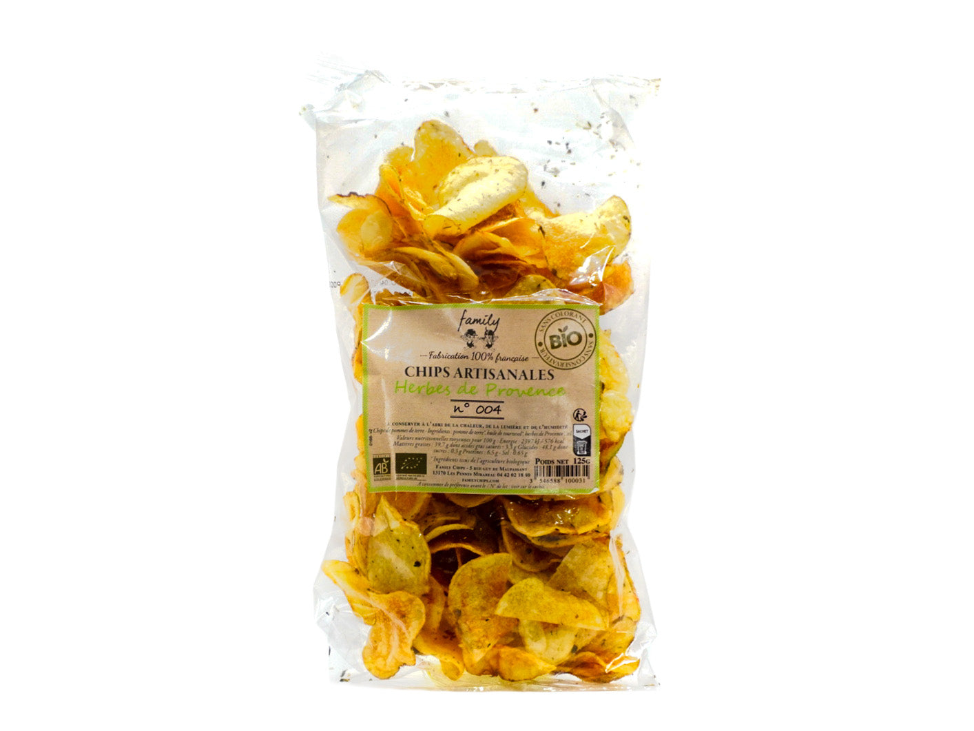 Family chips – Chips artisanales fines herbes