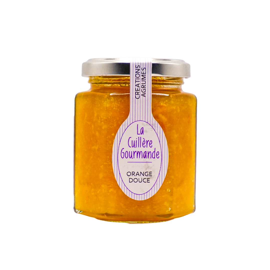 La cuillière gourmande – Confiture Orange douce